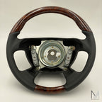 Mercedes Benz Lederlenkrad Wurzelholz ergonomisch R129 R170 W208