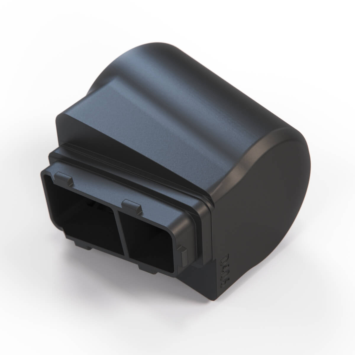 Audi A4 Einfach 52mm Instrument Halter Entfroster Düse Halterung Schwarz – Ansicht 3