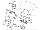 BMW E34 Hinten Konsole Knopf Zierleiste Schwarz – Ansicht 3