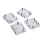 Mercedes-Benz W124 Wagenheber Point Covers Set von 4 Grundiert – A1246980130 – Ansicht 3