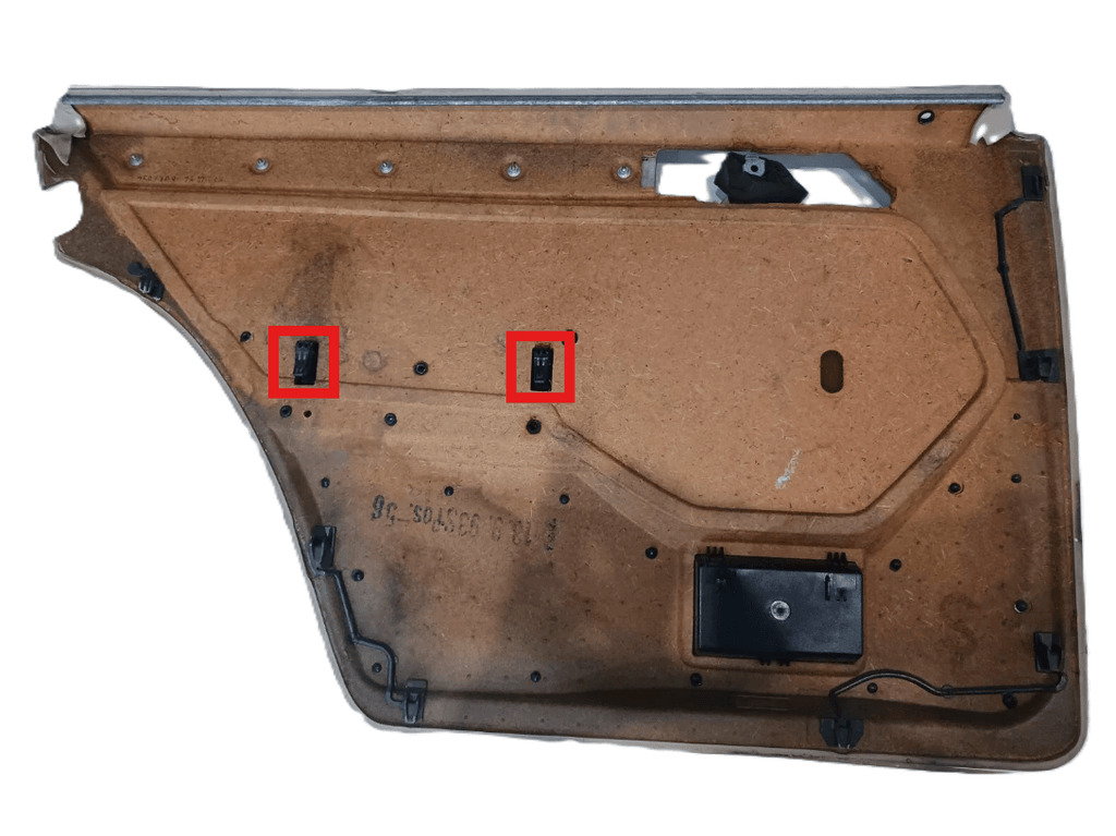 Mercedes-Benz Türgriff-Haken Reparatursatz 8-teilig W124 NEU – Ansicht 4