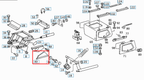 Sitzverkleidung / Abdeckung Mercedes-Benz W463 (links/rechts) – A4639100039 – Ansicht 2