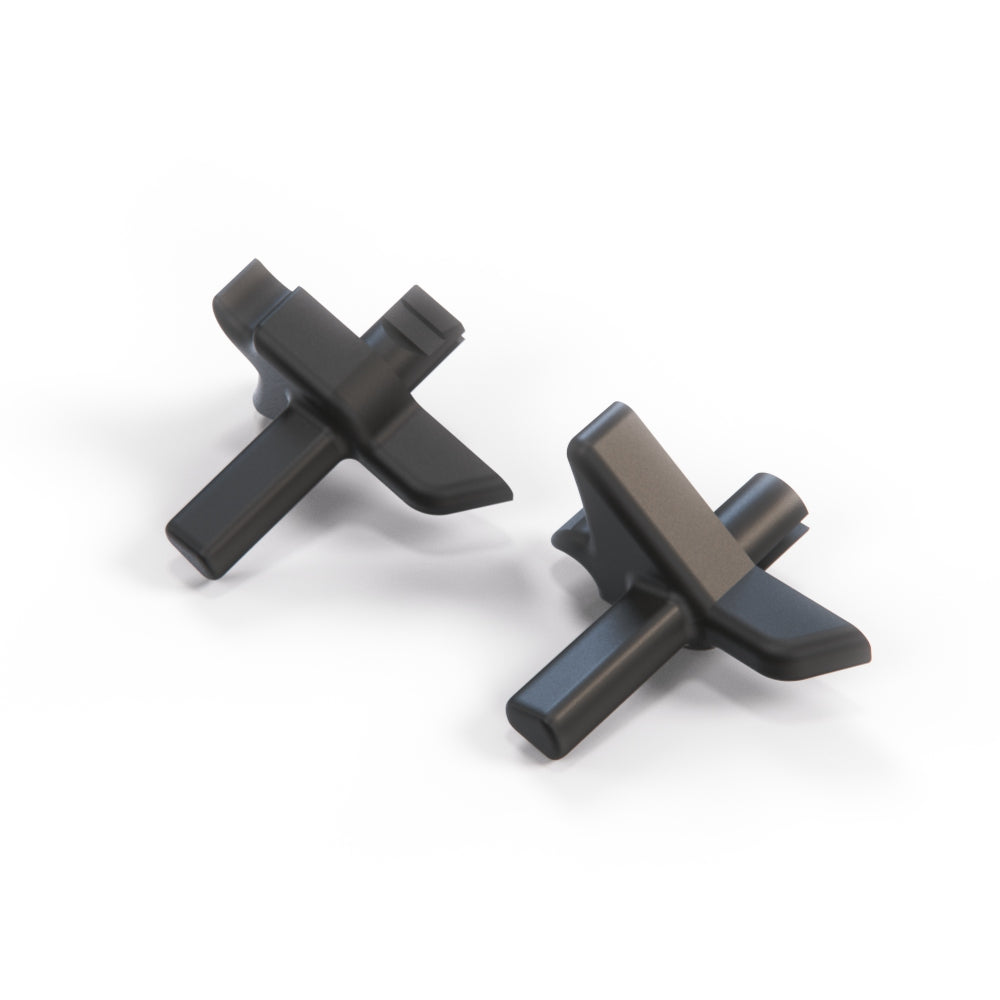 Mercedes-Benz W164 Hinten Hutablage Abdeckung Clip Set von 2 li. u. re. 9051 – A1648120201 – Ansicht 4