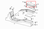 Mercedes-Benz R129 Armlehnen-Mechanik Abdeckung – A1296802836 – Ansicht 2