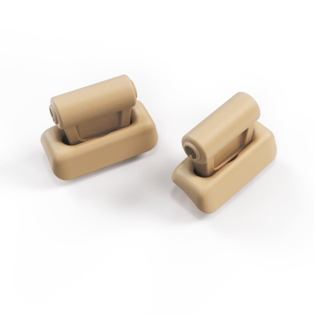 Mercedes-Benz W107 R107 Sonnenblenden-Clip-Set von 2 – A1078110141 – Ansicht 11