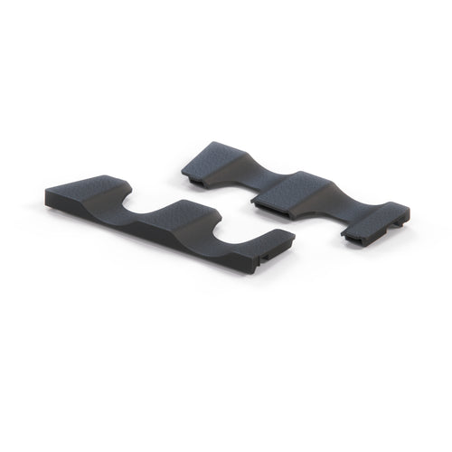 Audi 100/200 A6 100 Becherhalter seitlich Rahmen Set von li. u. re. Schwarz und – Ansicht 2