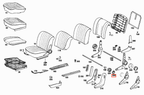 Mercedes-Benz Handrad-Abdeckung W110 W111 W112 W113 W114 W115 W116 – A1109100018 – Ansicht 3