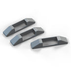 Mercedes-Benz Kofferraum Rollhaken Abdeckung 3er-Satz S124 – A1248680030 – Ansicht 5