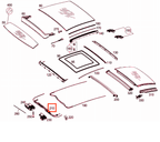 Mercedes-Benz Schiebedach Reparaturkabel 2er-Set W205 NEU – A2056362731 – Ansicht 2