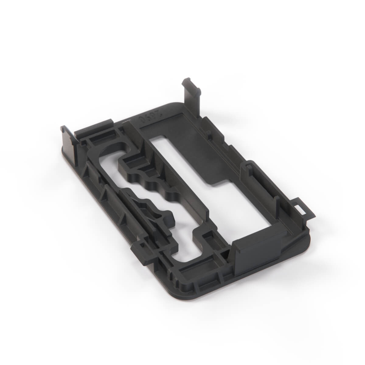 Mercedes-Benz Automatik-Schaltkulisse Blende schwarz W126 – A1262671047 – Ansicht 3