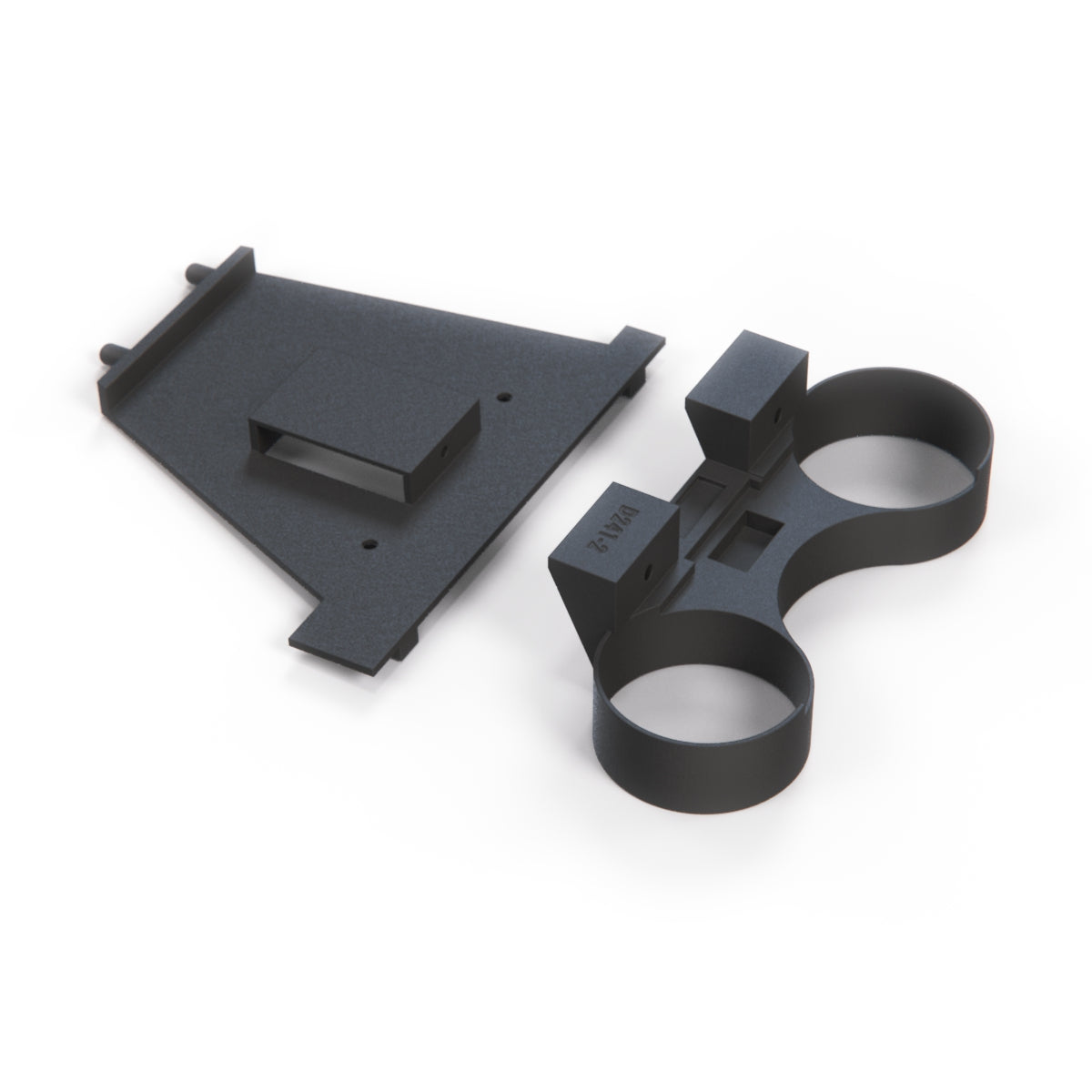 Audi TT Armaturenbrett Instrumentenhalter Halter Schwarz – Ansicht 3