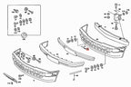 Mercedes-Benz W201 Abschlepphaken Frontstoßstange – A2018800505 – Ansicht 4