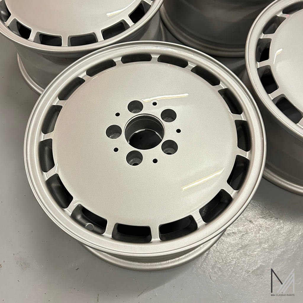 Mercedes-Benz W140 Alufelgen Satz Gullideckel 7,5x16 ET51 A1404010502 – Ansicht 2