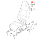 Porsche Kleiderhaken Sitzlehne vorne 911 996 Boxster 986 NEU – Ansicht 4