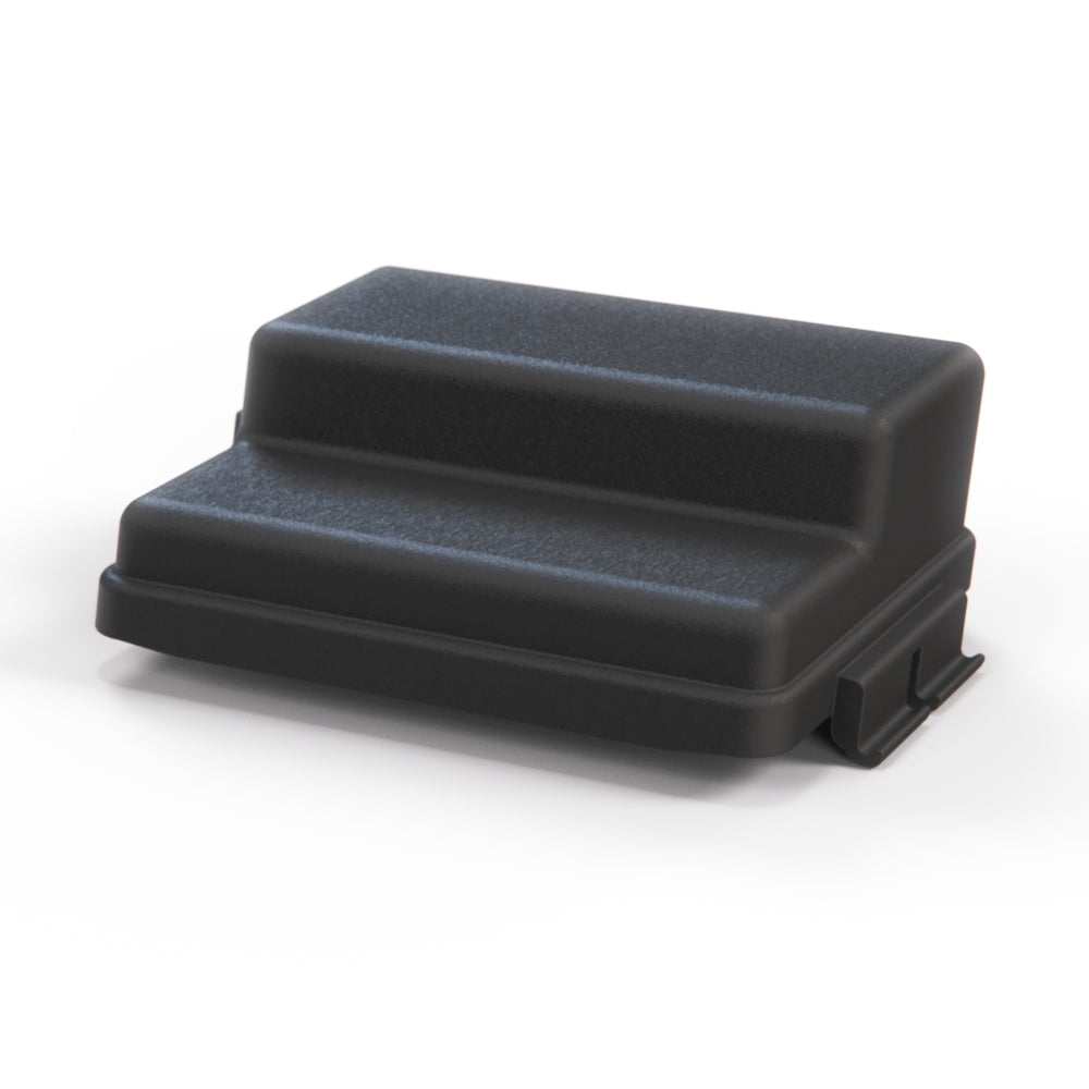BMW E34 Relais Box Abdeckung Schwarz – Ansicht 3