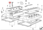 BMW Abdeckkappen Ventildeckelschrauben 4er-Satz E31 E32 E34 E38 E39 X5 NEU – Ansicht 4