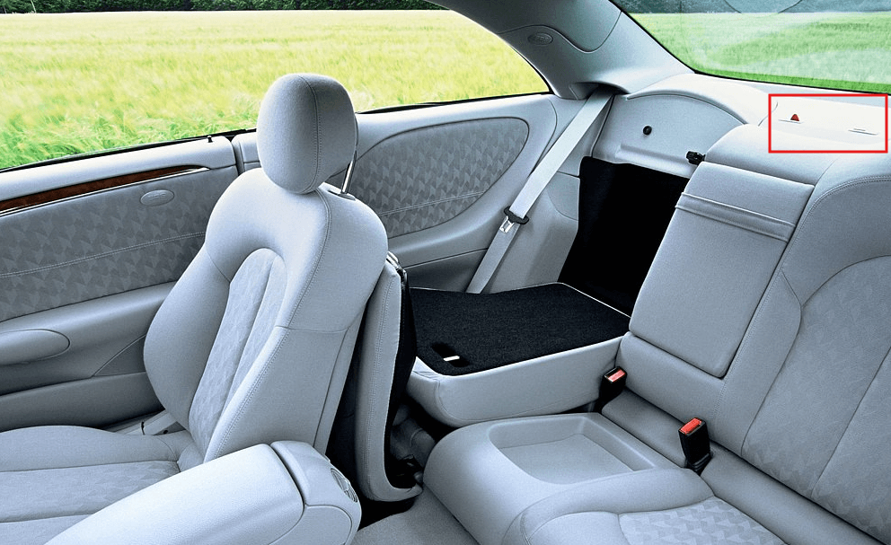 Mercedes-Benz Lehnen-Entriegelungsanzeige W202 W208 W209 – A2086900319 – Ansicht 5