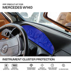 Mercedes-Benz Kombiinstrument-Schutzfolie PPF W140 NEU