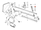 BMW E28 E30 Wischerarm Abdeckung Schwarz – Ansicht 4