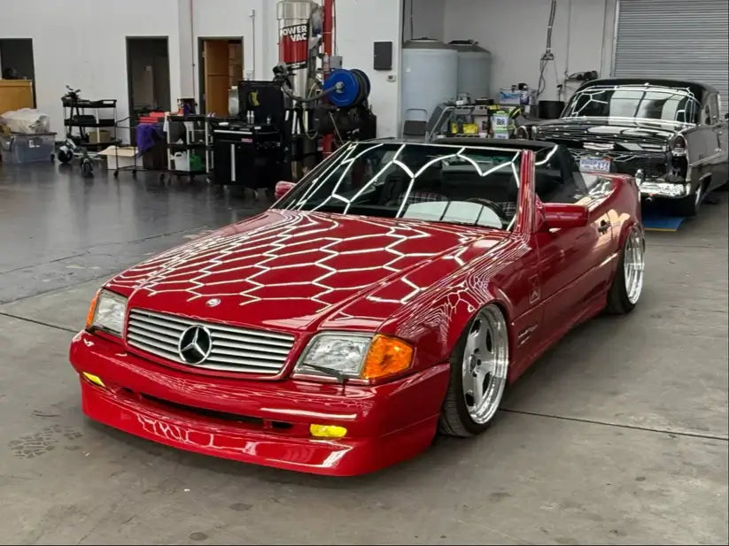 Mercedes-Benz Frontspoilerlippe Sport Typ A Bausatz R129 Grundiert – Ansicht 8