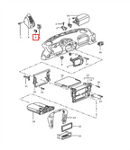 Porsche Abdeckkappe Zubehör Armaturenbrett 911 996 Boxster 986 NEU – Ansicht 4