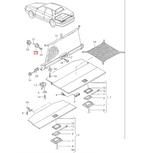 Audi 100/200 A6 100 vertikal Roller Shutter Netz Brackets Set von li. u. re. und – Ansicht 9