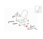 Mercedes-Benz Sitzverkleidung vorne W140 C140 NEU – A1409183030 – Ansicht 4