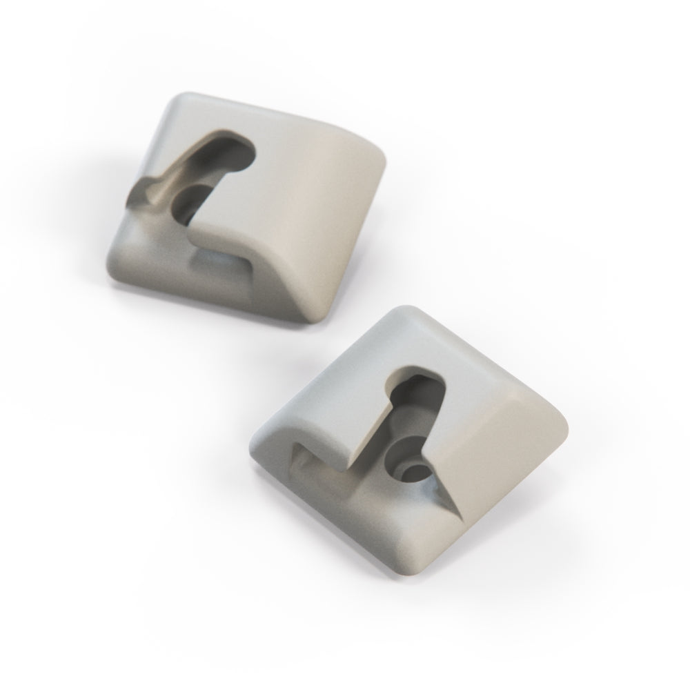 Audi 100/200 A6 100 vertikal Roller Shutter Netz hinten Brackets Set von li. u. – Ansicht 7