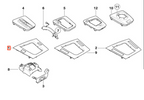 BMW E46 Depositing Box unten Verkleidung – Ansicht 14