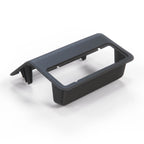 BMW E31 Mittel Konsole hinten Ablage Box Schwarz – Ansicht 3