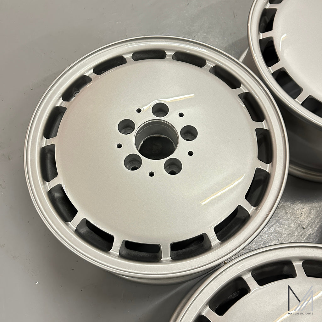 Mercedes-Benz W140 Alufelgen Satz Gullideckel 7,5x16 ET51 A1404010502 – Ansicht 4