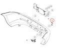 BMW Z3 Hinten Stoßstange Abschlepphaken Abdeckung – Ansicht 3