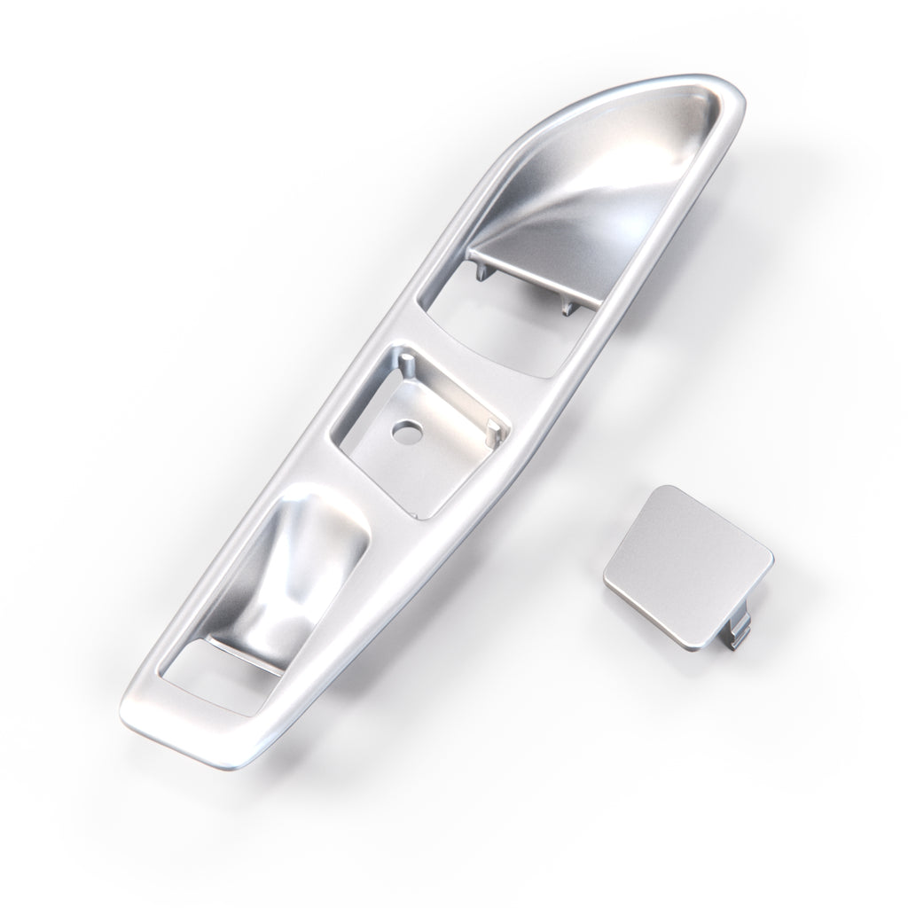 Mercedes-Benz W107 R107 Innenraum Griff Abdeckung Zierleiste oder Chrom + – A1077660191 – Ansicht 6