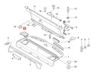 BMW E39 Armaturenbrett-Lautsprecher-Abdeckung – Ansicht 14