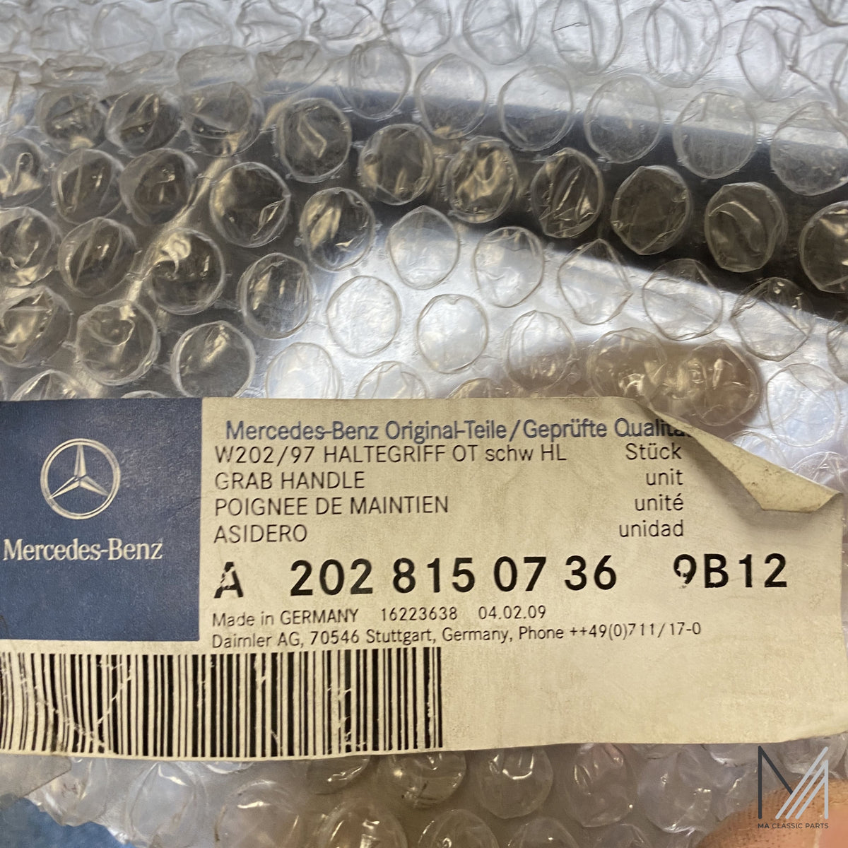 Mercedes-Benz W202 Griff NOS – A2028150736 – Ansicht 2