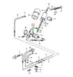Porsche Kraftstoffleitung Pumpe zu Filter 944 NEU – Ansicht 2