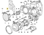 BMW Reparatursatz Einstellschrauben Ellipsoid-Scheinwerfer 4er-Satz E30 NEU – Ansicht 4