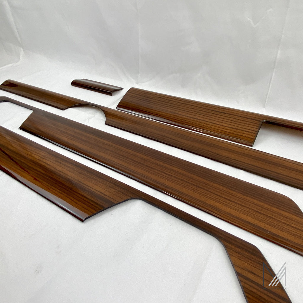 Original Lorinser W124 Zebrano Innenverkleidung Set Coupe NOS – Ansicht 3