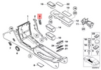 BMW Z3 Coupé vorne Mittel Konsole OBD Abdeckung Schwarz oder Dunkel Beige – Ansicht 4
