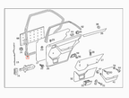 Mercedes-Benz Hinten Türdichtung Dichtungsgummi W124 – A1247303578 – Ansicht 4