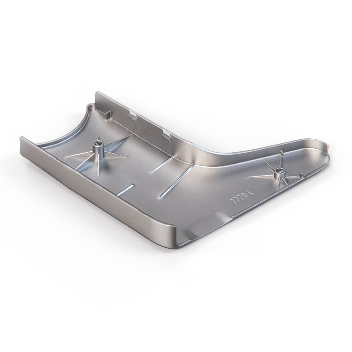 Mercedes-Benz Vorne Sitzseite Abdeckung Chrom W107 – A1079131328 – Ansicht 3