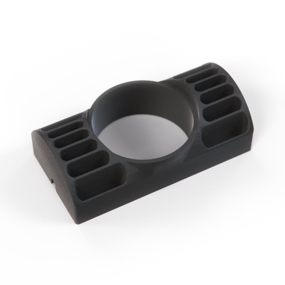 BMW E30 Mittel Düse 52mm Instrumentenhalter Schwarz