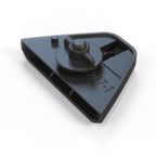 BMW E28 E30 Mittel hinten Sicherheitsgurt Halter Clip Halter Schwarz – Ansicht 3