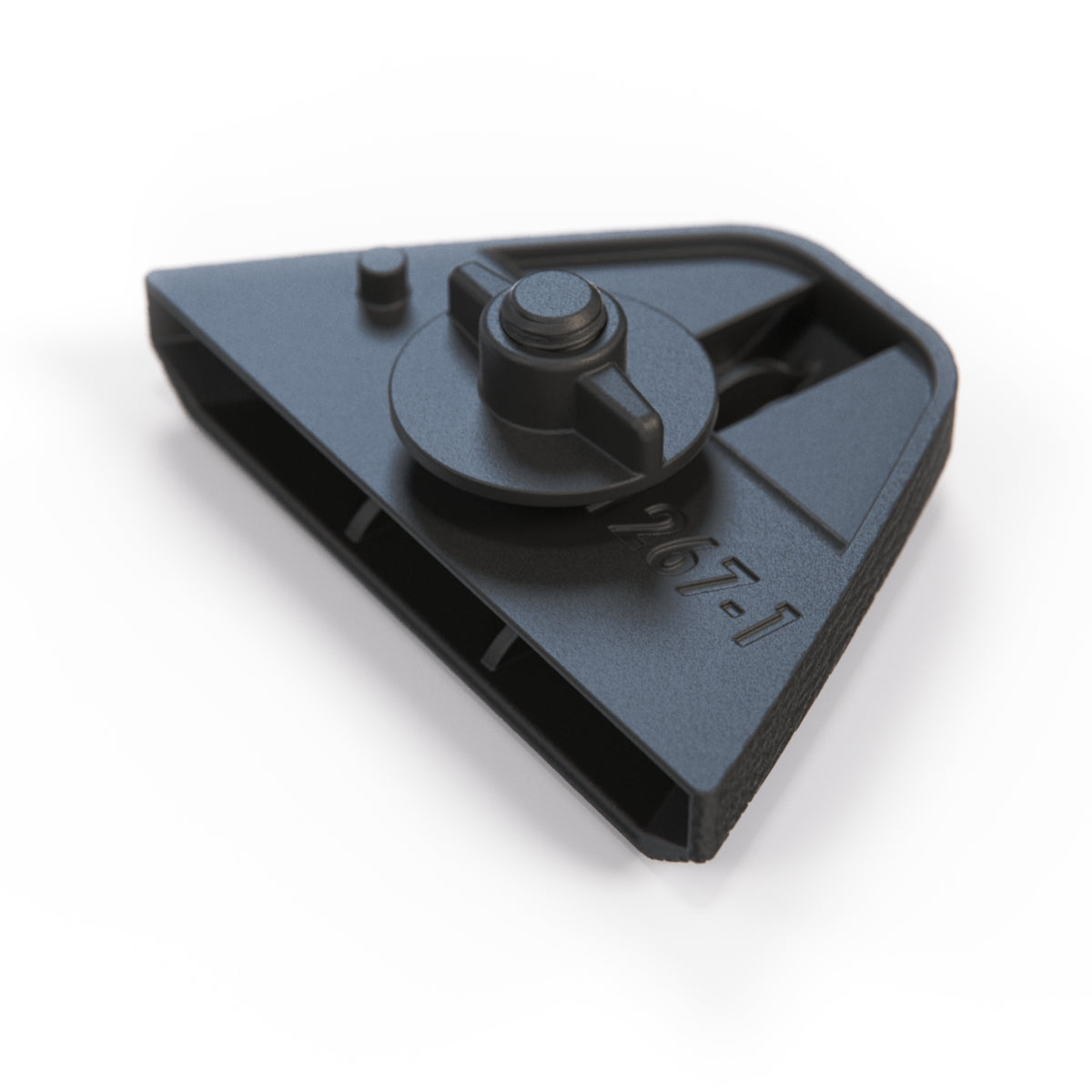 BMW E28 E30 Mittel hinten Sicherheitsgurt Halter Clip Halter Schwarz – Ansicht 3