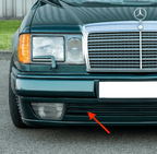 Mercedes-Benz Lorinser Abschleppösenabdeckung W124 Grundiert – Ansicht 4