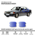 Mercedes-Benz Türgriffmulden-Schutzfolie PPF 4er-Satz W201 NEU