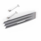 Mercedes-Benz Frontstoßstange Abschleppösen-Abdeckung Gitter W202 Grundiert – A2028800105 – Ansicht 4