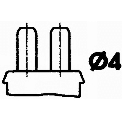 Mercedes-Benz Wasserstandssensor R107 W124 W126 – A1265401017 – Ansicht 6