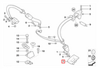 BMW Gurtschloss hinten E38 NEU – Ansicht 4