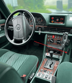 Mercedes-Benz Zusatz-Lautsprecherabdeckung Armaturenbrett unten W126 Guard NEU – Ansicht 4